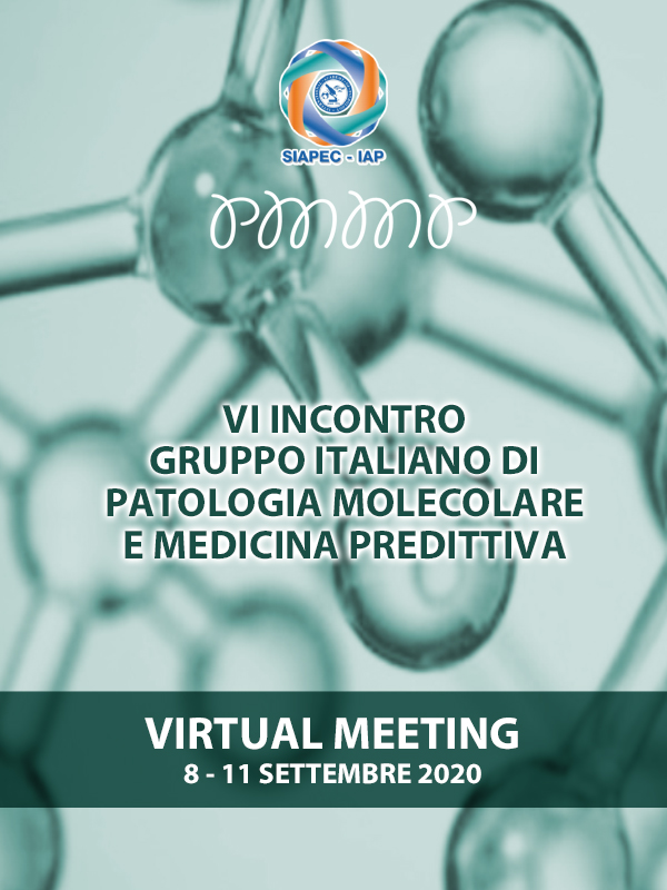 Programma Virtual Congress  - VI INCONTRO NAZIONALE GRUPPO ITALIANO DI PATOLOGIA MOLECOLARE E MEDICINA PREDITTIVA 